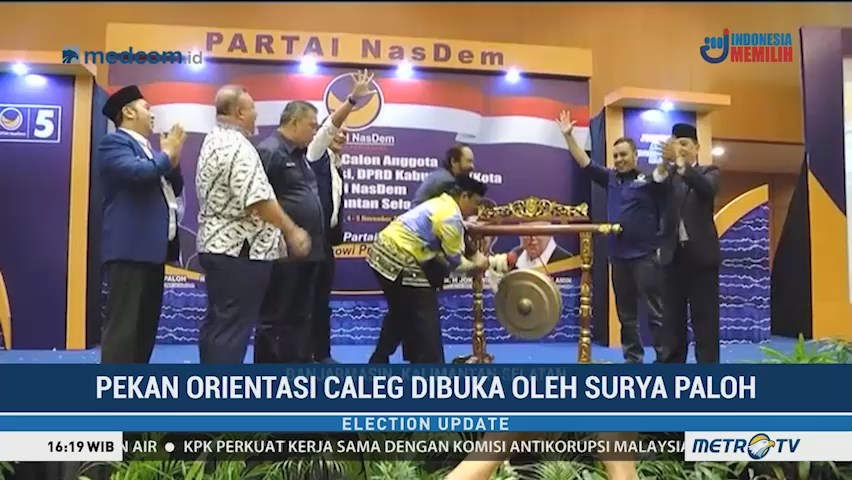 Orientasi Caleg Partai NasDem se-Kalsel