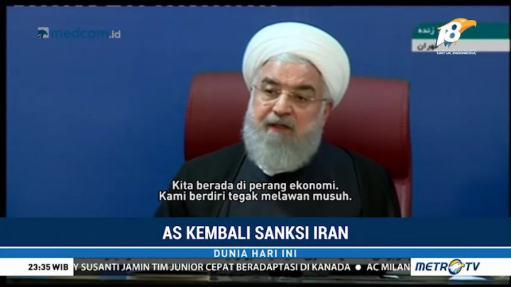 Rouhani: Iran akan Terus Jual Minyak dan Lawan Sanksi AS