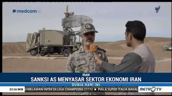 Respons Sanksi AS, Iran Gelar Latihan Militer