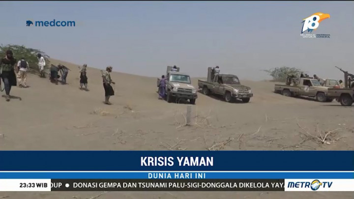 Pasukan Militer Yaman Serang Basis Houthi