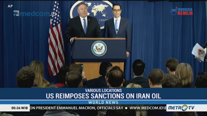 US Reimposes Sanctions on Iran Oil, But Offers Exemptions