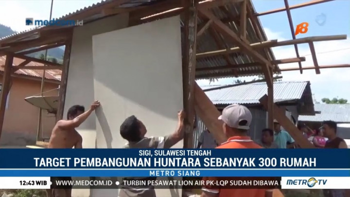 Media Group Terus Membangun Huntara di Sulteng