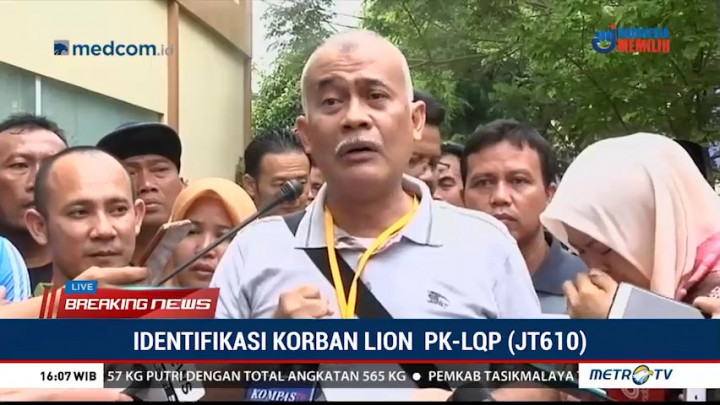 Keluarga Minta Evakuasi Dilakukan hingga Seluruh Korban Lion Air Ditemukan