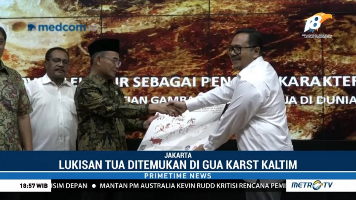 Arkeolog Indonesia Temukan Lukisan Batu Tertua di Dunia