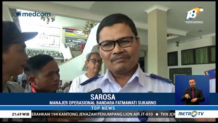 Kemenhub Investigasi Insiden Lion Air Senggol Tiang Lampu Bandara