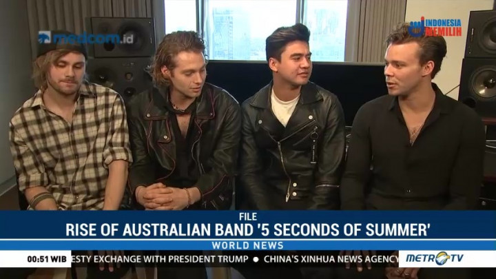 Rise of Australian Band '5 Seconds of Summer'