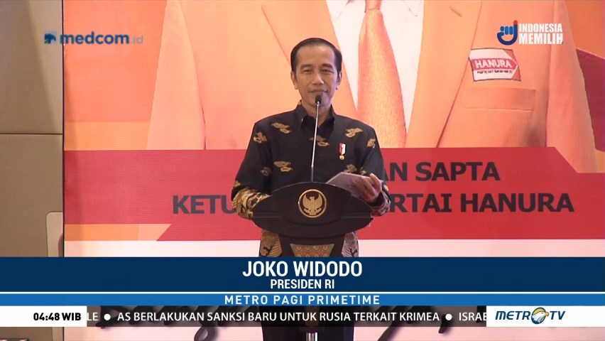 Jokowi: Pemimpin Tegas, Tidak Harus Marah-marah