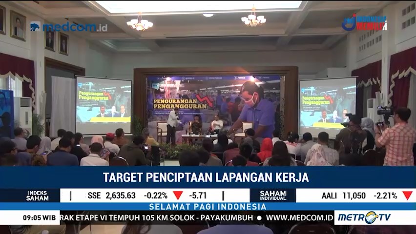 Bappenas Optimis Target 10 Juta Lapangan Kerja Tercapai