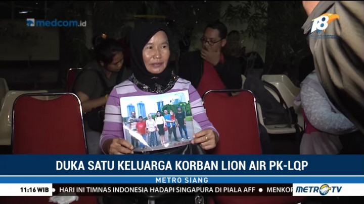 Duka Satu Keluarga Korban Lion Air PK-LQP