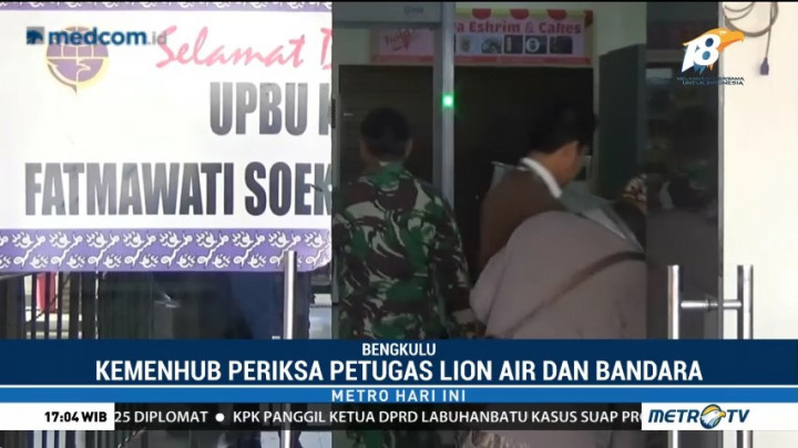 Kemenhub Periksa Karyawan Lion Air Setelah Tabrak Tiang