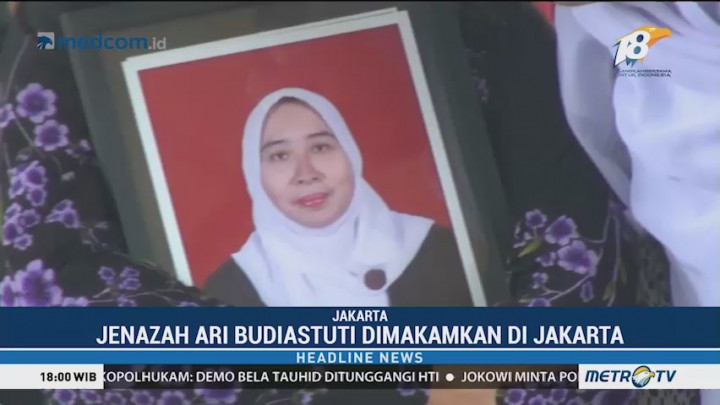 Jenazah Ari Budiastuti Korban Lion Air Dimakamkan di Jakarta