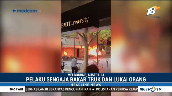 Ledakan Mobil Hingga Penikaman di Melbourne