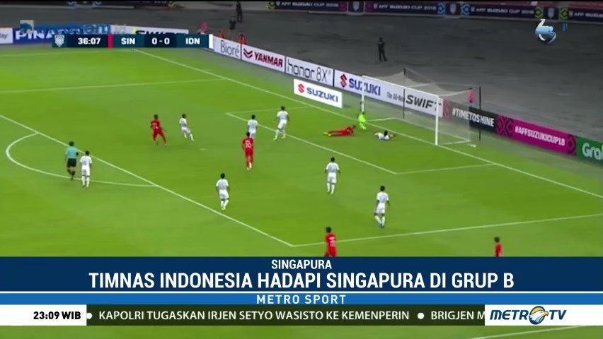 Kalah dari Singapura, Timnas Harus Maksimalkan Laga Sisa