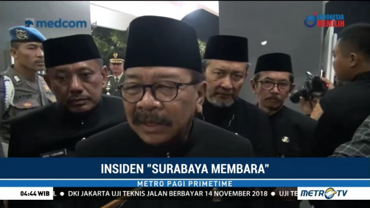 Pemprov Jatim Tanggung Biaya Korban Insiden Surabaya Membara