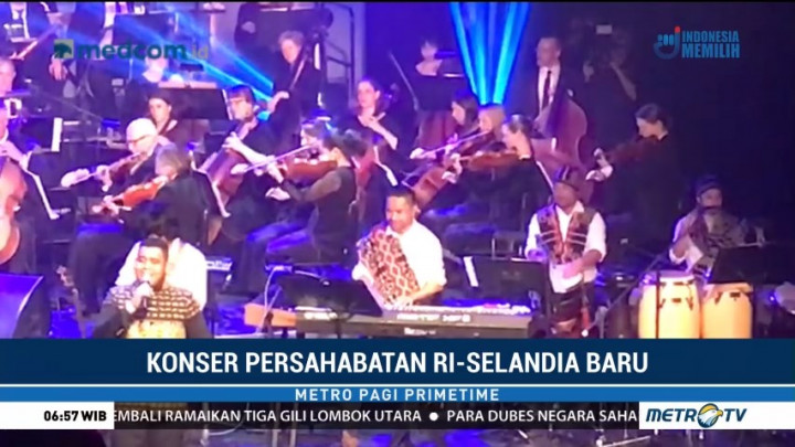 Konser Persahabatan RI-Selandia Baru