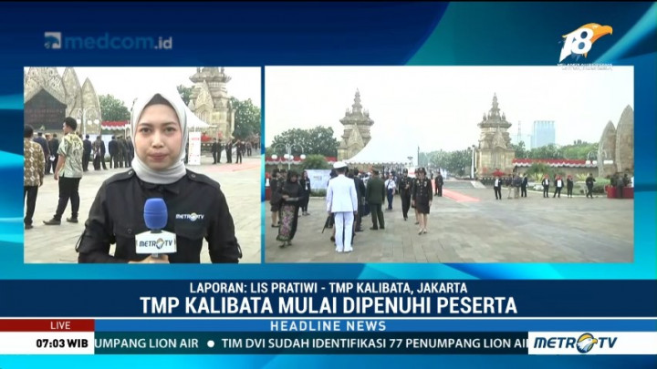 JK Pimpin Upacara Peringatan Hari Pahlawan di TMP Kalibata