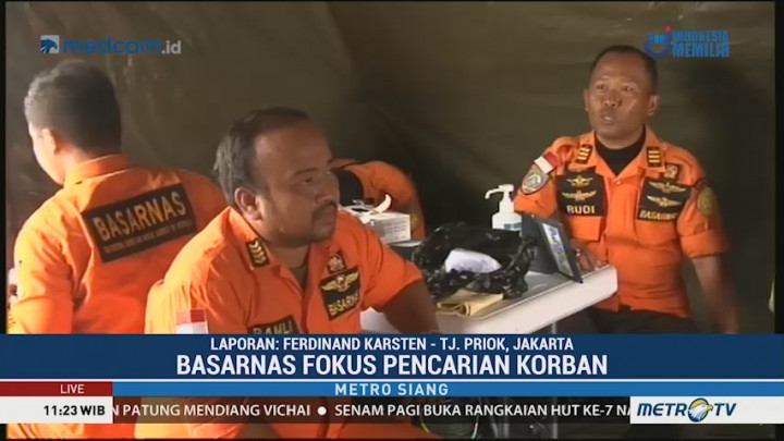 Basarnas akan Evaluasi Pencarian Korban Lion Air Hari Ini