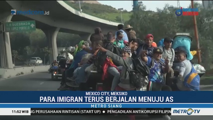 Gelombang Imigran Ilegal Terus Berjalan Menuju AS