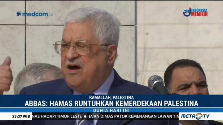 Abbas: Hamas Runtuhkan Kemerdekaan Palestina