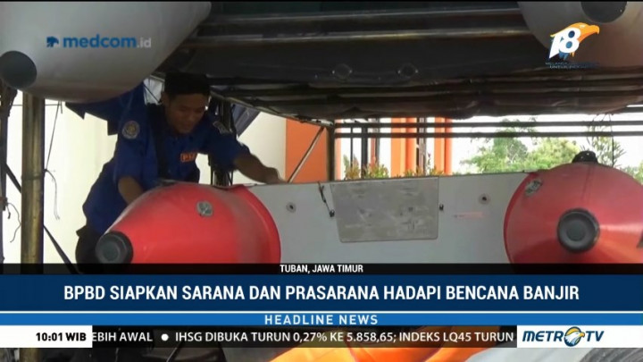 BPBD Tuban Bersiap Hadapi Musim Penghujan