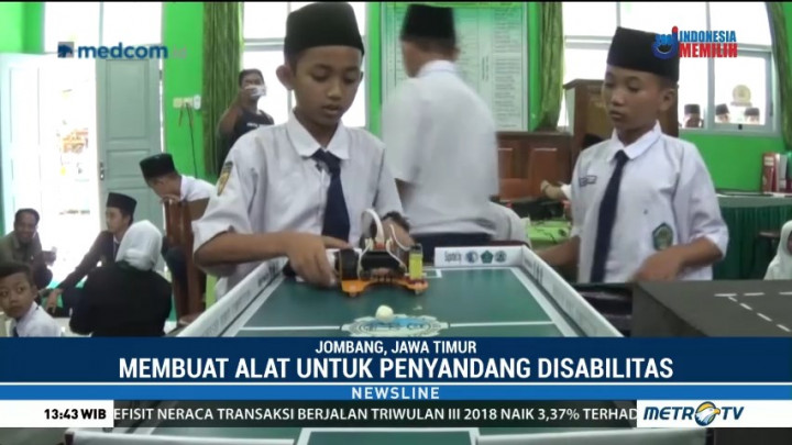 Robot Karya Siswa Madrasah Jadi Juara Dunia