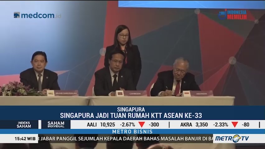 Peserta KTT ASEAN Jalin Kerja Sama Bidang E-Commerce