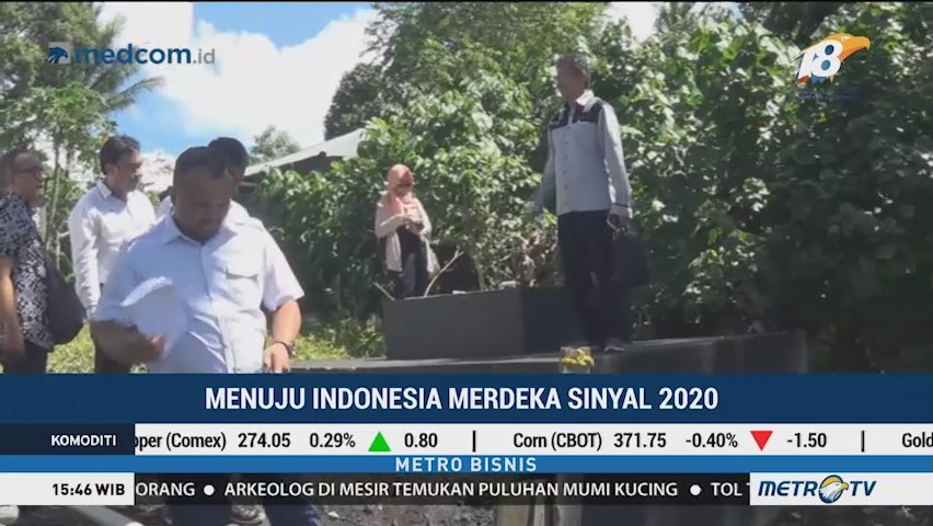 Program Indonesia Merdeka Sinyal 2020 Dikebut