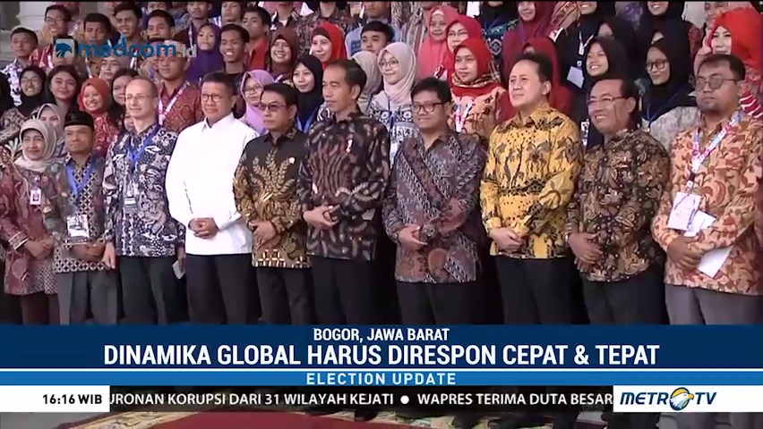 Jokowi Ajak Milenial Hijrah