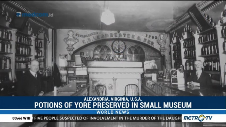 Potions of Yore Preserved in Small US Museum
