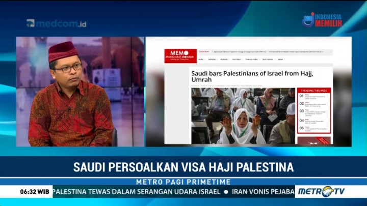 Arab Saudi Persoalkan Visa Haji Palestina
