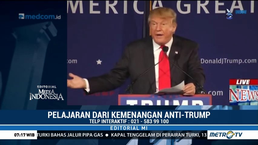 Pelajaran dari Kemenangan Anti-Trump