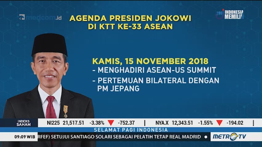 Jokowi Bertolak ke Singapura Siang Ini