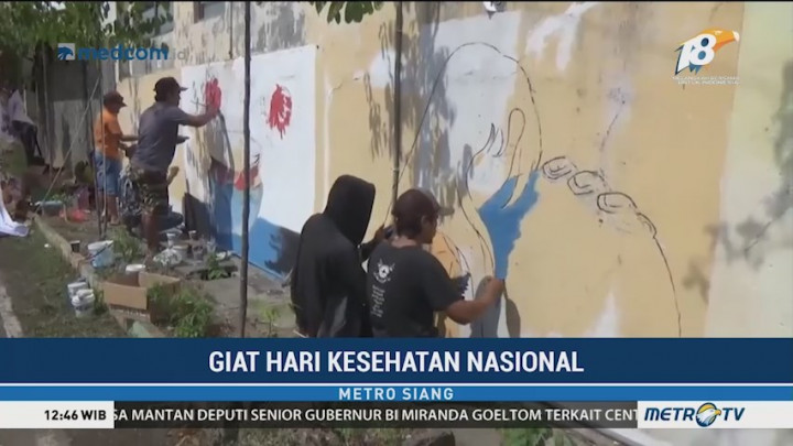 Lomba Mural & Facial Massal Digelar untuk Peringati Hari Kesehatan