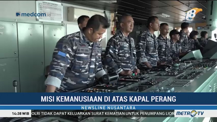 Misi Kemanusiaan di Atas Kapal Perang