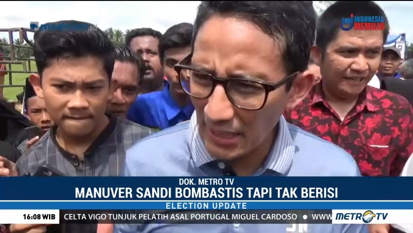 Janji Manis Kursi Menteri dari Sandi