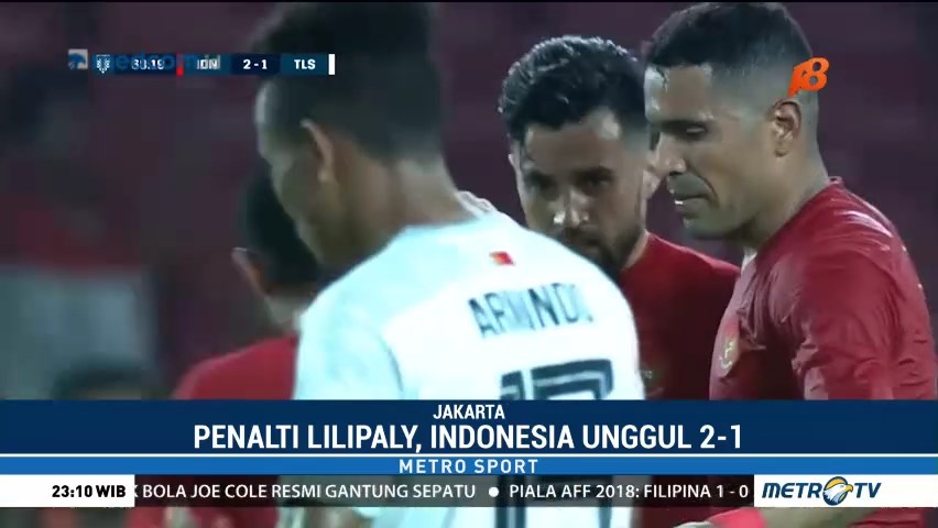 Timnas Garuda Menang 3-1 atas Timor Leste