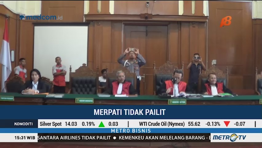 Hakim Putuskan Merpati Airlines Tidak Pailit