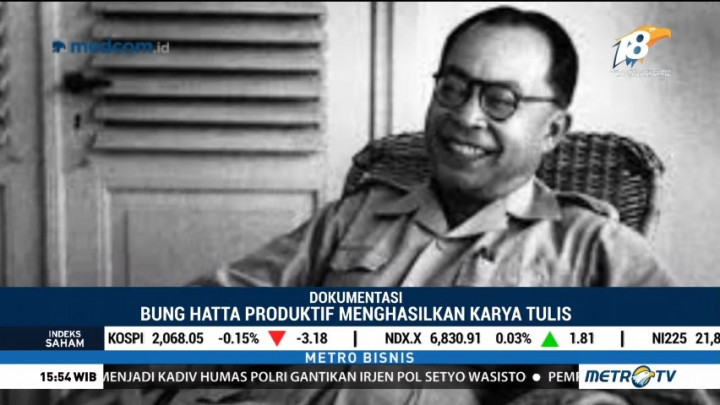 800 Karya Tulis Bung Hatta Dikemas dalam 10 Seri Buku