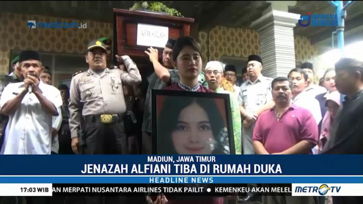 Jenazah Alfiani Hidayatul Korban Lion Air Tiba di Rumah Duka