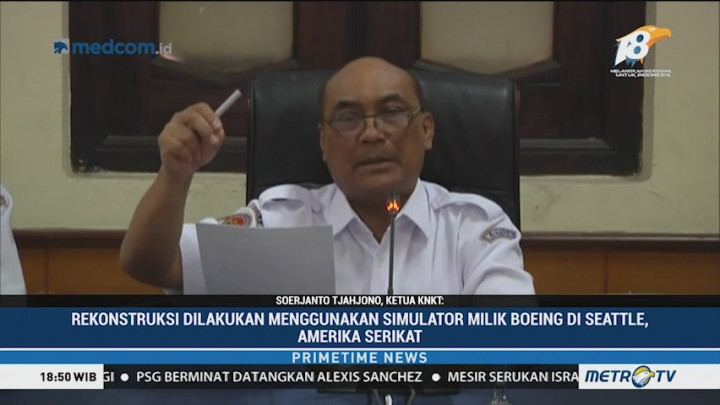 KNKT akan Rekonstruksi Jatuhnya Lion Air PK-LQP