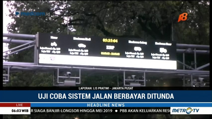 Uji Coba ERP Ditunda