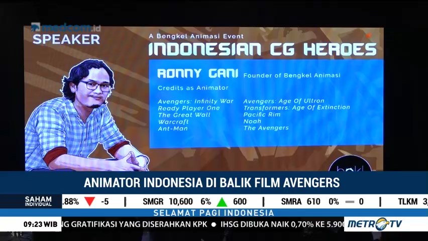 Animator Indonesia di Balik Film Avengers