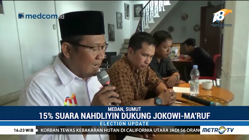 Relawan KMA Optimistis Nahdliyin Sumut Dukung Jokowi-Ma'ruf