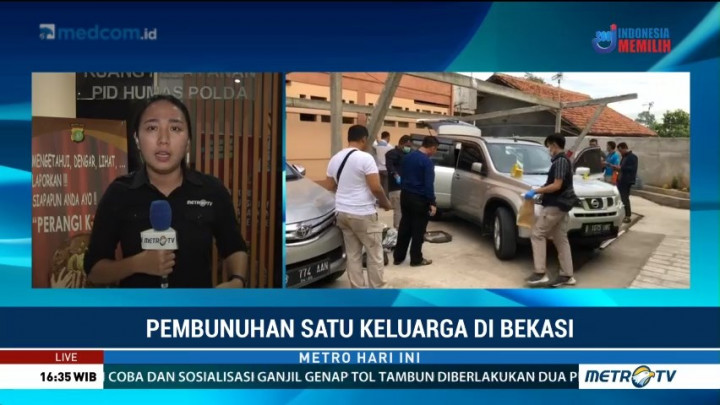 Pelaku Pembunuhan Satu Keluarga di Bekasi Tertangkap