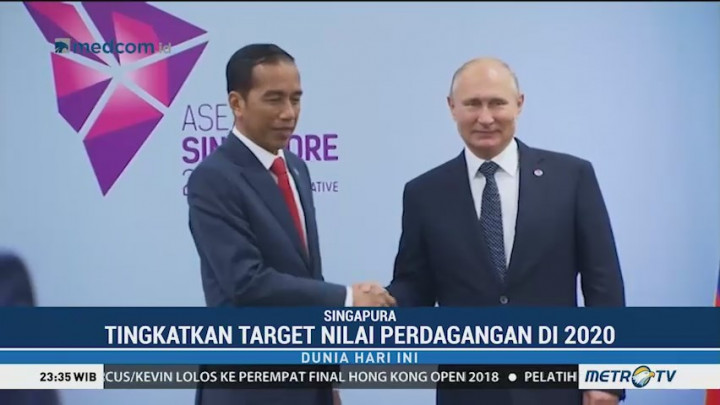 Peningkatan Kerja Sama Ekonomi Indonesia-Rusia