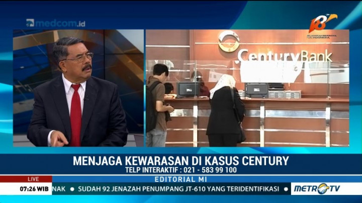 Bedah Editorial MI: Menjaga Kewarasan di Kasus Century