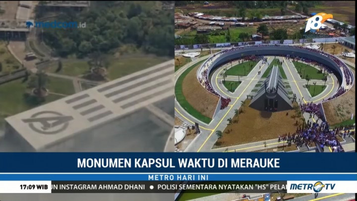 Monumen Kapsul Waktu di Merauke Simpan Impian Anak Indonesia