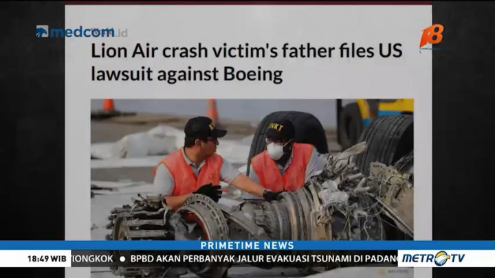 Keluarga Korban Lion Air PK-LQP Gugat Boeing