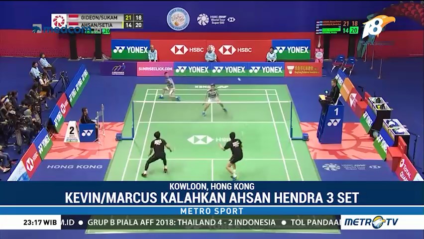 Kevin/Marcus Melaju ke Final Hong Kong Terbuka