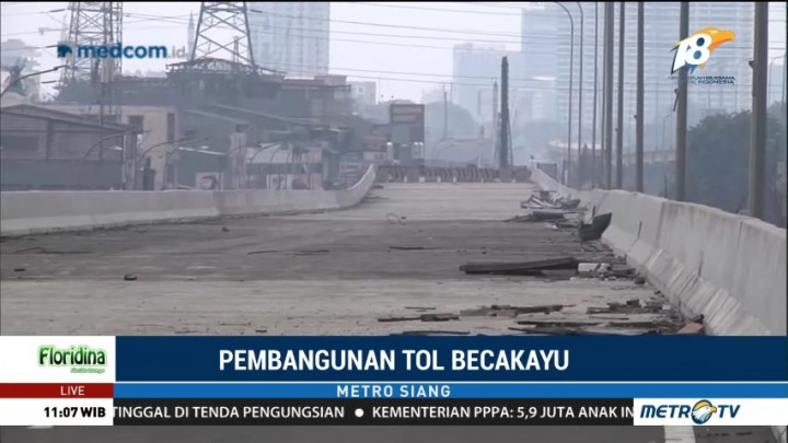 Pembangunan Tol Becakayu Seksi IA Capai 85 Persen